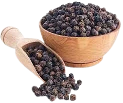 Organic Black Pepper Corns Export